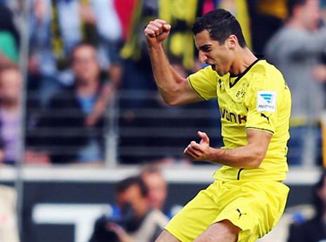 איתו דורטמונד תגבור על באיירן? מחיטריאן (GETTYIMAGES)