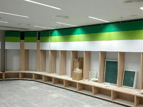 חדרי ההלבשה גם לקראת סיום