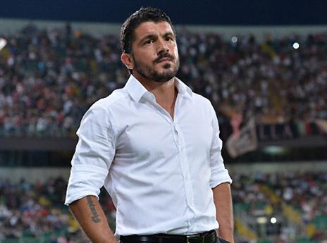 גאטוסו, מקבל גב מהבוס לשעבר (GETTYIMAGES)