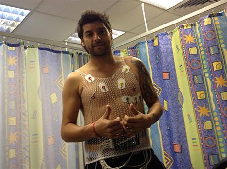 גם הוא הצטרף. ברנדאן בבדיקות