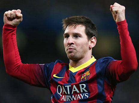 שער שביעי ב-4 משחקים. מסי (gettyimages)