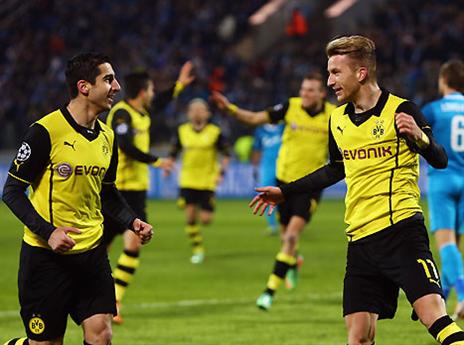 צמד מהיר. רויס ומחיטריאן (gettyimages)