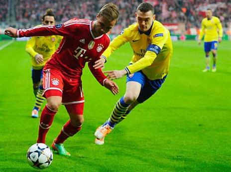 קצב מטורף, אבל רק באיירן ממשיכה הלאה (gettyimages)