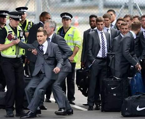 פלנאגן דווקא היה בהלם (צילום מסך: טוויטר)