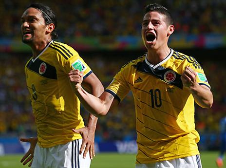 רודירגס. קולומביה עם פתיחה נהדרת (gettyimages)