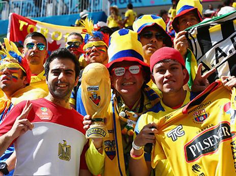 כשהם מגובים בקהל רב (GETTYIMAGES)