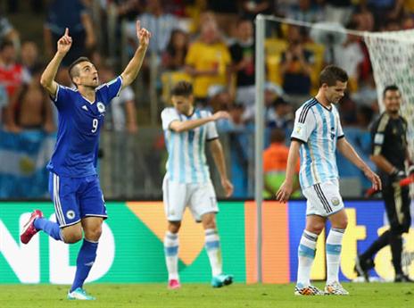 בוסניה עוד החזירה שער אחד (gettyimages)