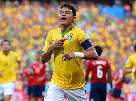 סילבה, גם הוא יחסר לברזיל (GETTYIMAGES)