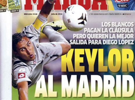 נבאס, בקרוב במדריד (שער "מארקה")