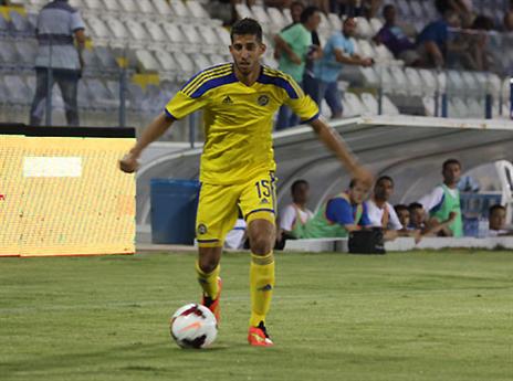 מיכה, יודע שהרמה תצטרך לעלות (האתר הרשמי של מכבי ת"א)