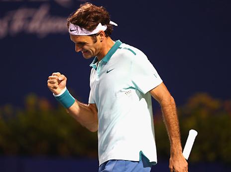 יצא מזה איכשהו. פדרר (gettyimages)