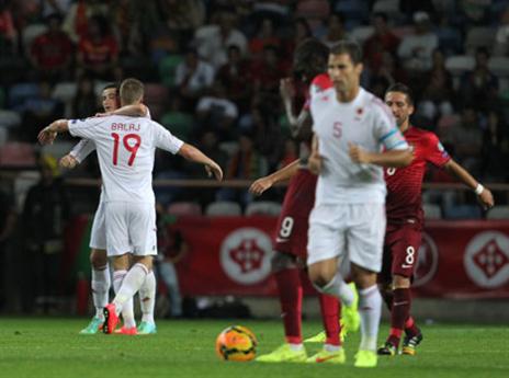 מי היה מאמין? אלבניה חוגגת בפורטוגל