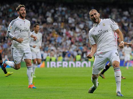 גם בנזמה הגיע לעבודה (getty)