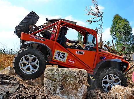 מסלולים קשים לכלי רכב מפלצתיים (אבגר-אידן)