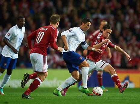 יש שחקן בכושר טוב ממנו היום? רונאלדו (gettyimages)