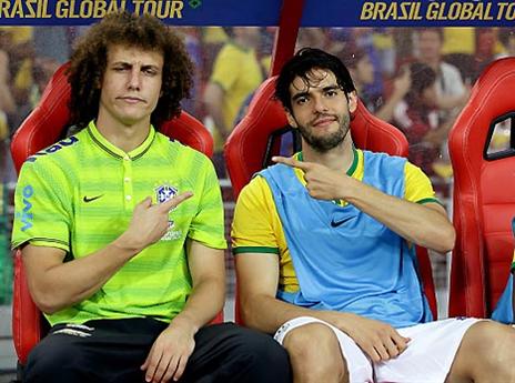 קאקה ולואיז, כבר חילופי האשמות? (gettyimages)