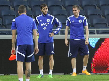 אימון בוסניה. מפחדים להפצע (יוסי שקל)