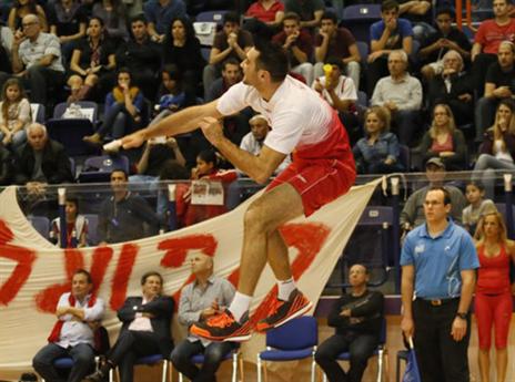 מאות אוהדי הגיעו לעודד את הקבוצה מהצפון (רמי כהן שמאלי)