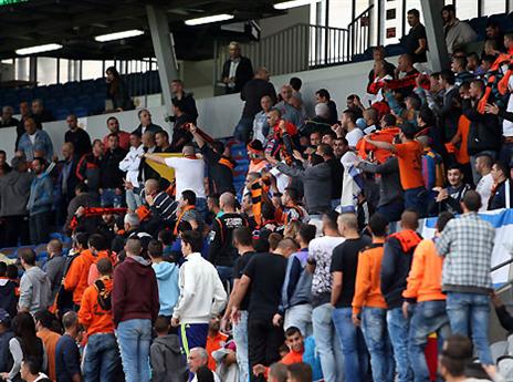 התנהגות מבישה. אוהדי בני יהודה (אודי ציטיאט)