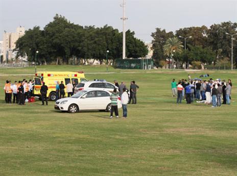 טרגדיה נוראית באשדוד (צילום: רועי אסרף, ידיעות הדרום)