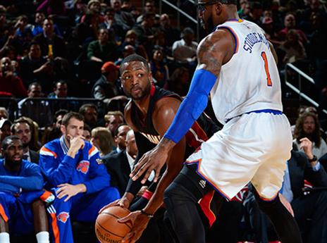 צפו בווייד ומיאמי מנצחים בניו יורק (getty)