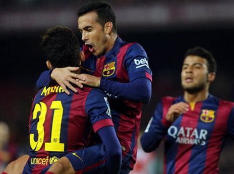 ברצלונה חוגגת עלייה לשמינית