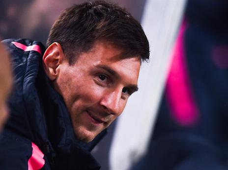 ליונל מסי. לא רגיל להיות על הספסל