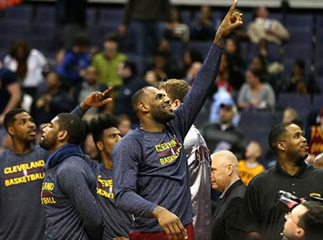 לברון. להרוג טורקי ולנוח (getty)