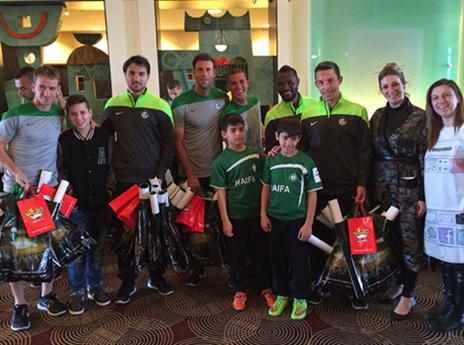 (צילום: באדיבות האתר הרשמי של מכבי חיפה)