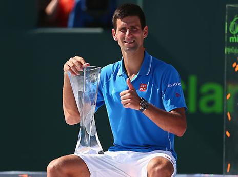 נמצא בשיאו. ג'וקוביץ' (GETTYIMAGES)