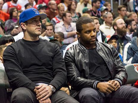 גם כוכבי גרין ביי פאקרס הגיעו (getty)