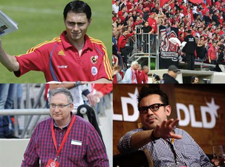 הפועל יוצאת לדרך חדשה. מנדיונדו, בן זאב, ברודי והאוהדים (צילומים: gettyimages, אלן שיבר)