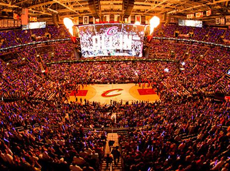 אווירה מחשמלת בקליבלנד (getty)