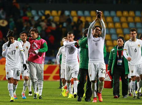 הבוליביאנים היו מרוצים מהתיקו (gettyimages)