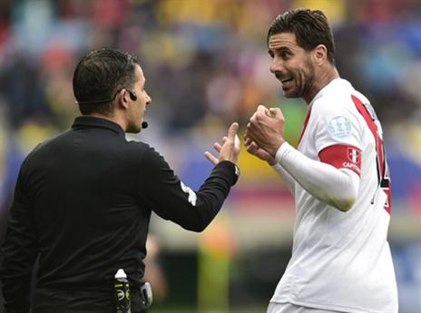 הישג גדול לנבחרת שלו. פיזארו (AFP)