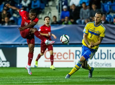 יפגשו בפעם השניה, פורטוגל ושבדיה (gettyimages)