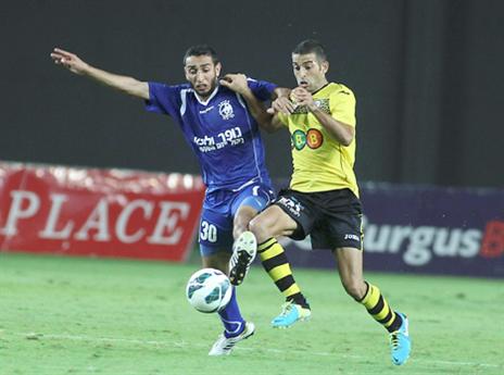 מנשה. נפרד מנתניה בעקבות פציעה (צילום: אלן שיבר)