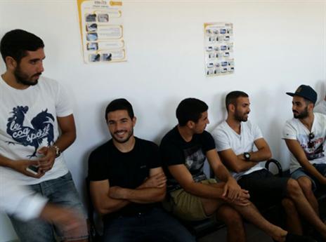 אנשי הלאומית בדיון