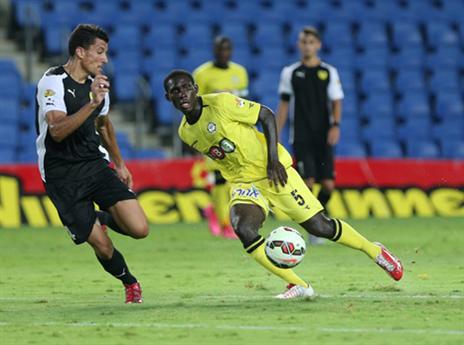 חמזה. חוזר לאימונים (צילום: נמרוד גליקמן)