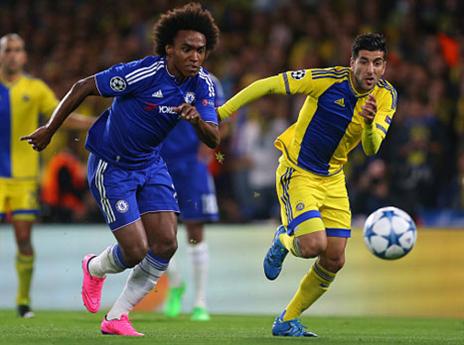 נפצע נגד מכבי ולא ישחק בדרבי. וויליאן (gettyimages)