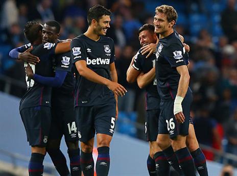 קוטלי הענקיות. שחקני ווסטהאם (GETTYIMAGES)