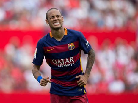 ניימאר. קשה בלי מסי (gettyimages)