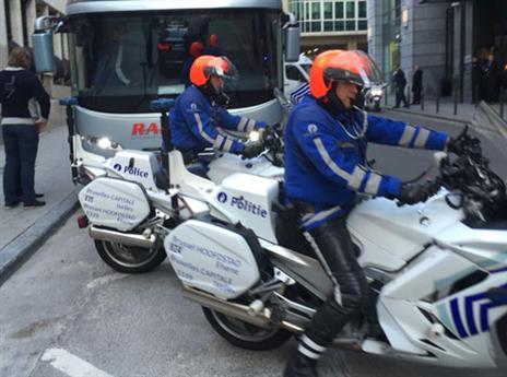 אבטחה כבדה סביב הנבחרת