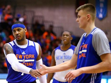 יש לכרמלו חבר חדש (getty)