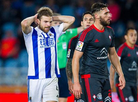 אסייר יראמנדי לאחר ההפסד לסלטה ויגו (GETTY)