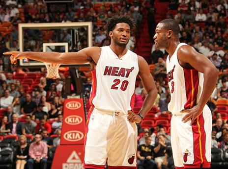 ווינסלו כבר תורם לווייד מהניסיון שלו (GETTY)