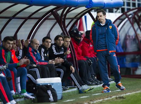 שהדאיגה מאוד את גארי נוויל על הספסל (getty)