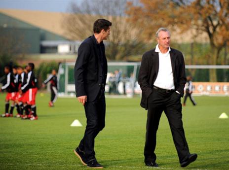 בקשרים טובים עם משפחת קרויף. יונק (getty)