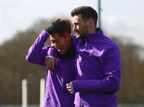 לוריס וסון. המצב רוח טוב בטוטנהאם (GETTYIMAGES)