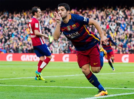 בארסה ניצחה 6 משחקים מול אתלטיקו תחת לואיס אנריקה (Getty)